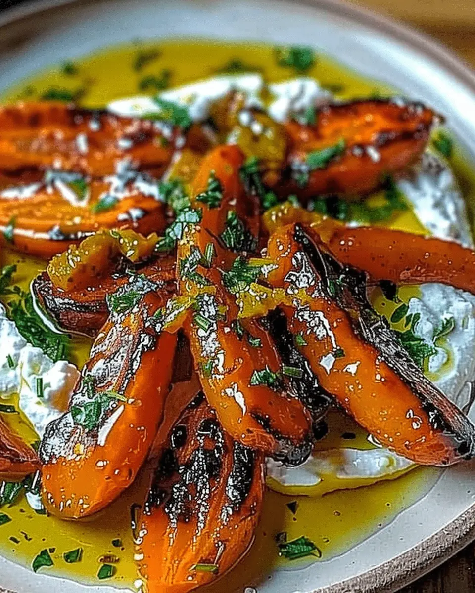 Roasted Carrots with Whipped Ricotta and Hot Honey 6 Roasted Carrots with Whipped Ricotta and Hot Honey 1