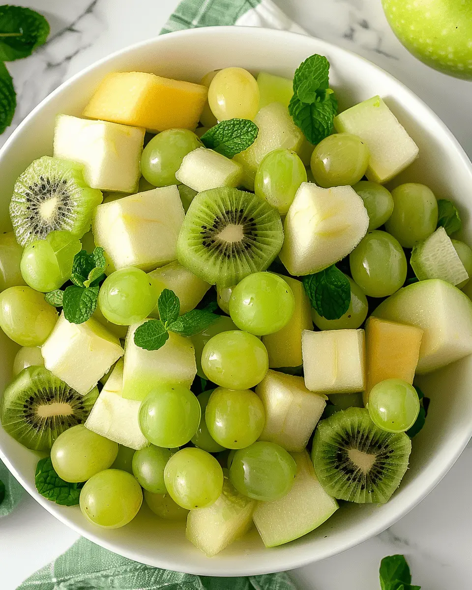 St. Patrick’s Day Leprechaun Fruit Salad
