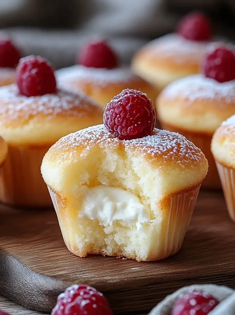 Fluffy Japanese Cotton Cheesecake Cupcakes min