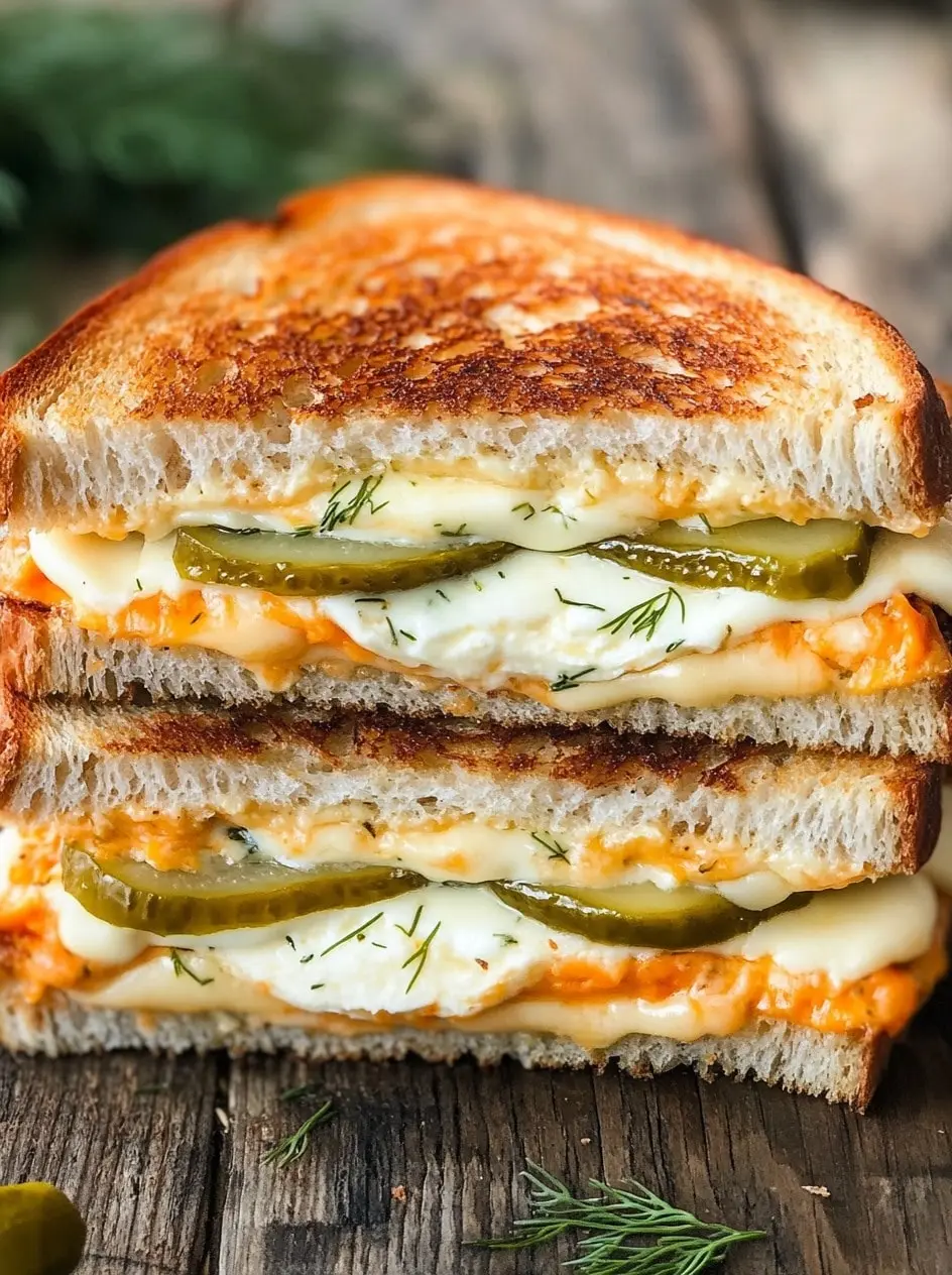 Dill Pickle Grilled Cheese 1