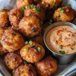 Spicy Crawfish Hush Puppies with Creole Dipping Sauce 1
