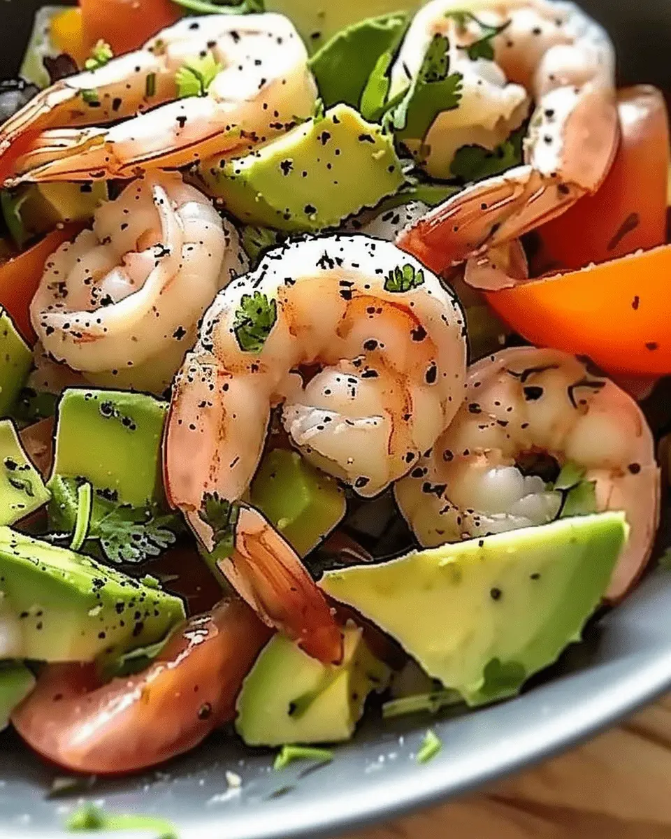 Zesty Lime Shrimp and Avocado Salad 1