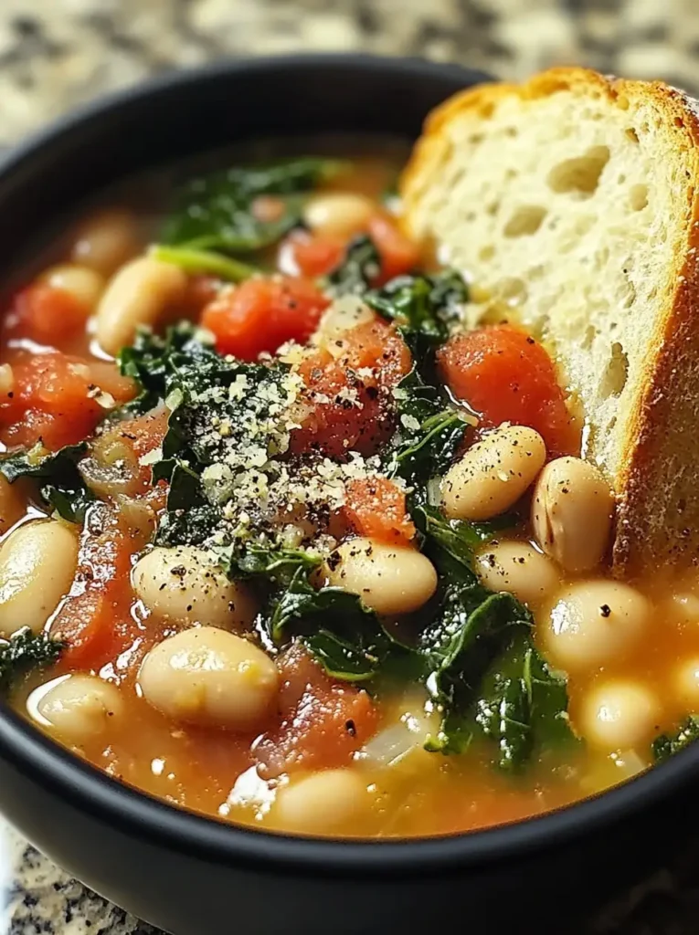 Mediterranean White Beans and Greens 1