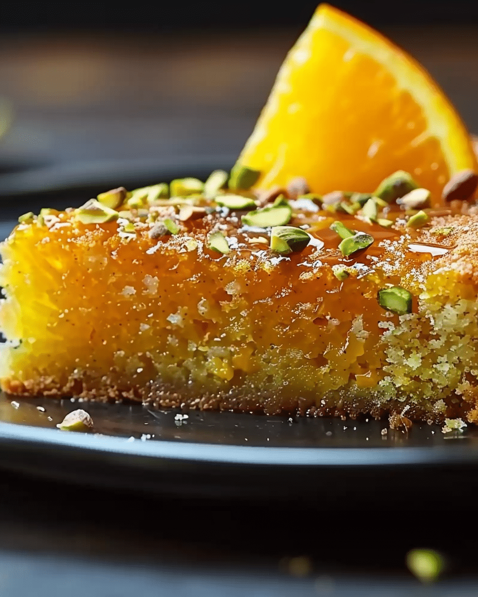 Flourless Orange Pistachio and Almond Cake1