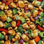 Easy Sheet Pan Cashew Chicken Recipe for Busy Weeknights