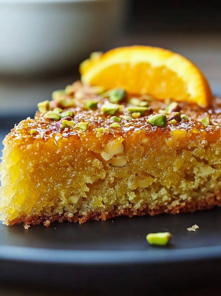 Flourless Orange, Pistachio, and Almond Cake
