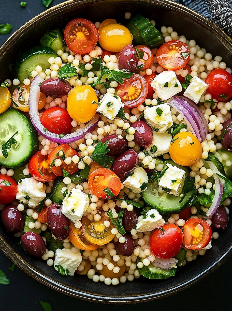 Mediterranean Couscous Salad