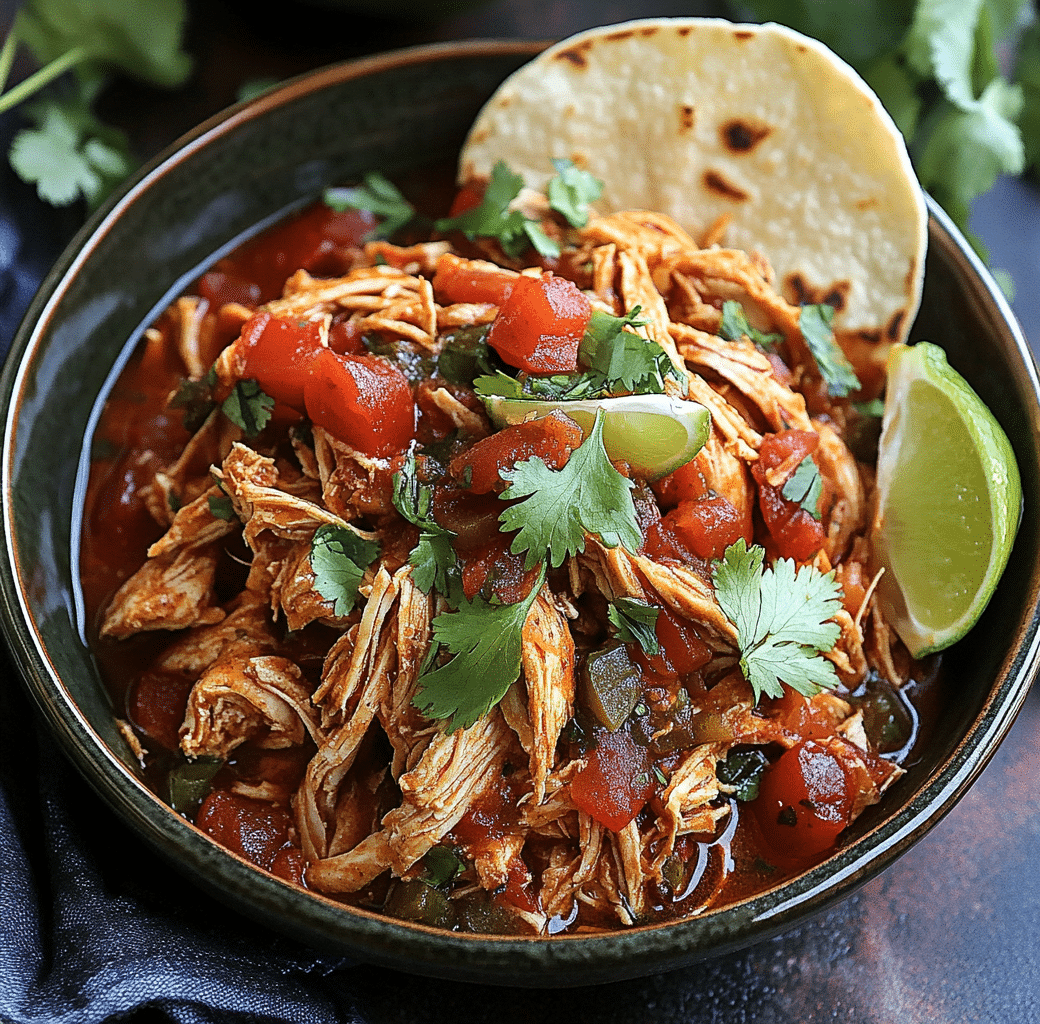 Mexican Pulled Chicken: A Flavorful Dinner Delight 2 Recipe Introduction Image