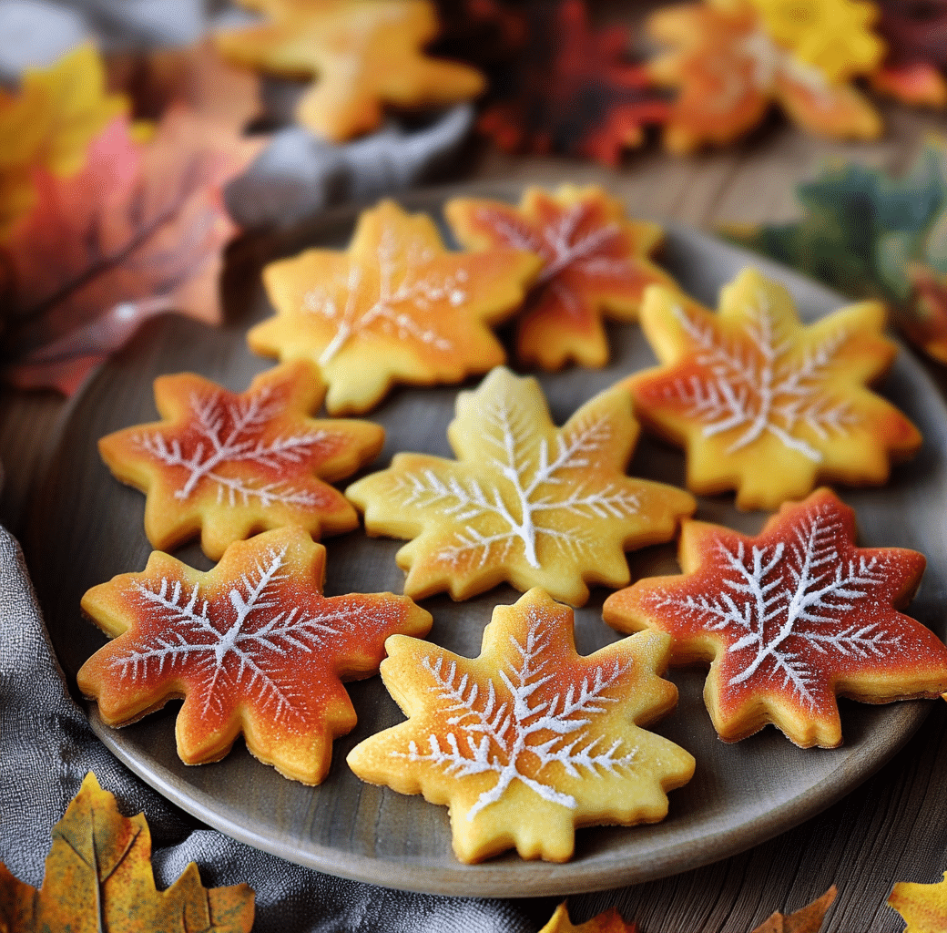 Easy Fall Leaf Cookies - A Festive Autumn Treat 3 Cooking Process