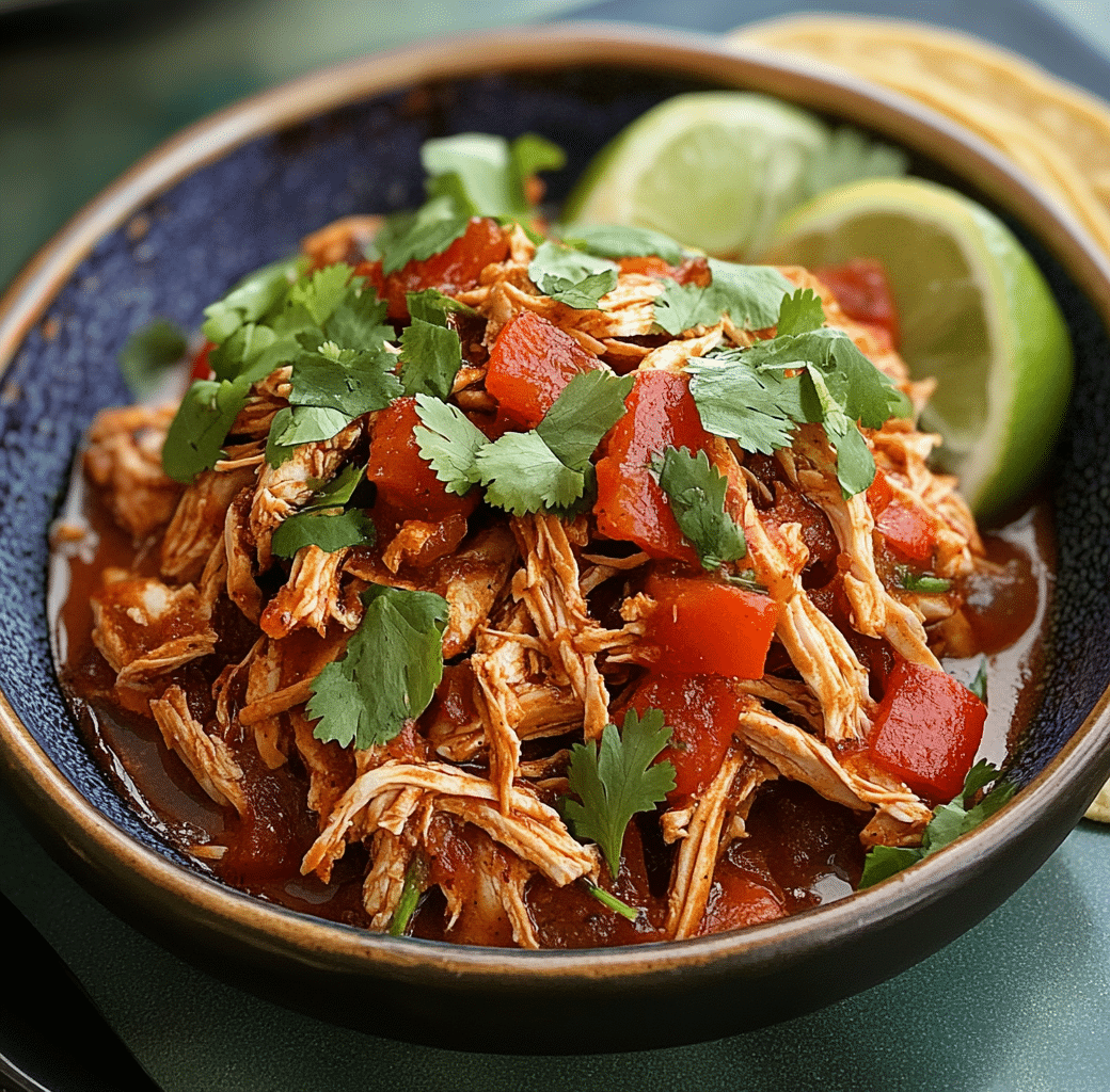 Mexican Pulled Chicken: A Flavorful Dinner Delight 4 Serving Suggestion