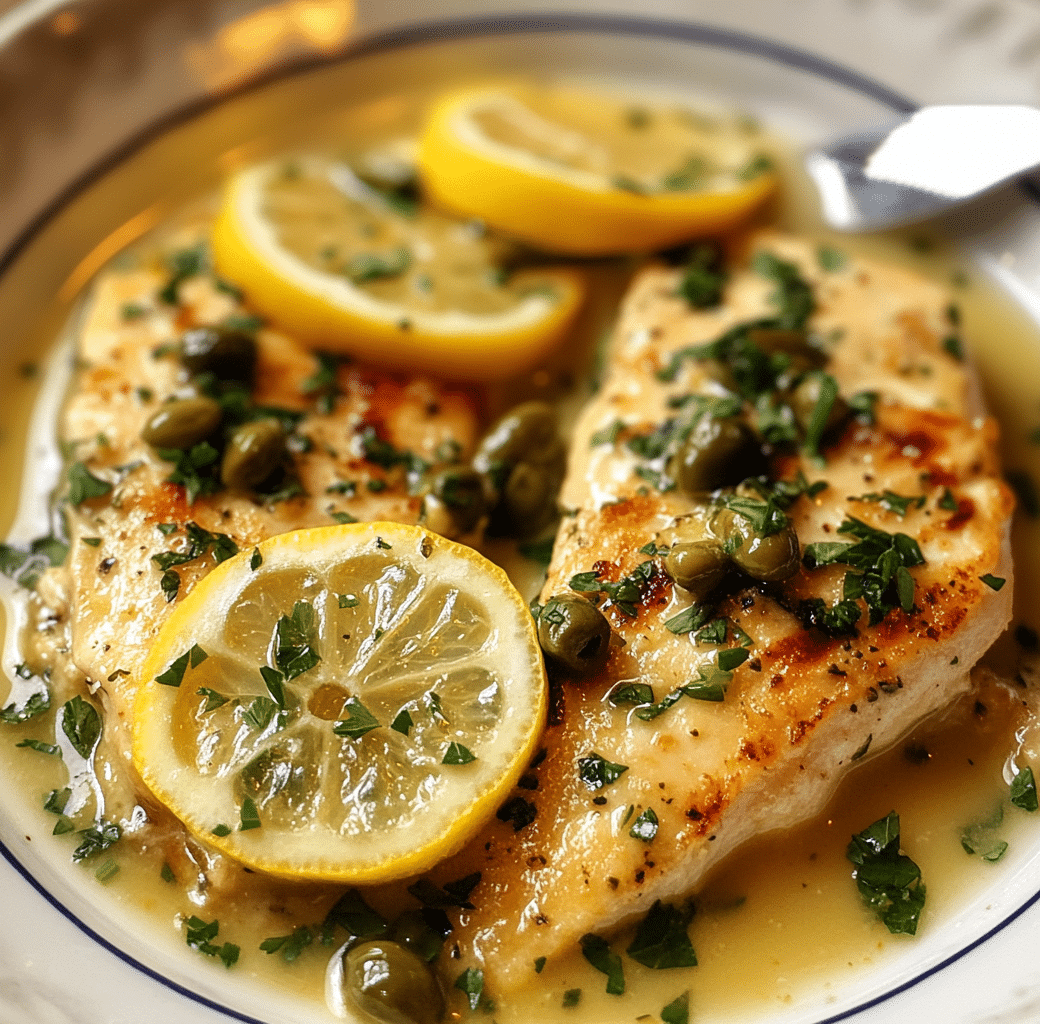 Easy Chicken Piccata with Lemon Sauce Recipe 2 Recipe Introduction Image