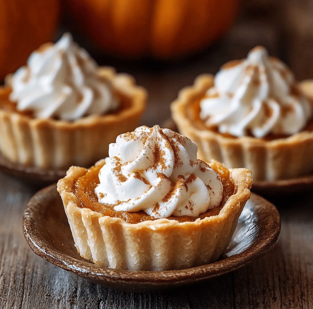 Mini Pumpkin Pies