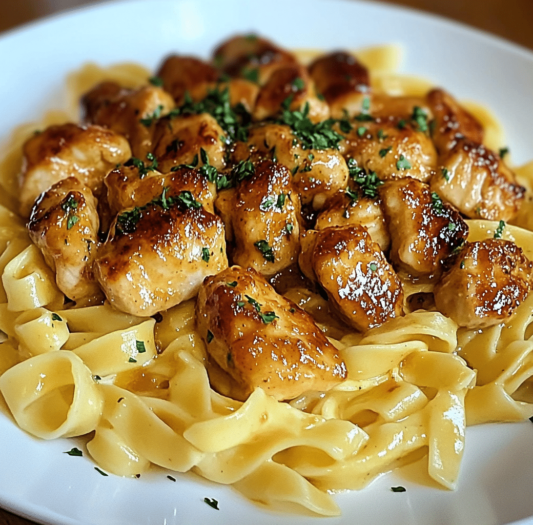 One-Pot Spicy Cajun Honey Butter Chicken Pasta Recipe 5 Recipe Introduction Image
