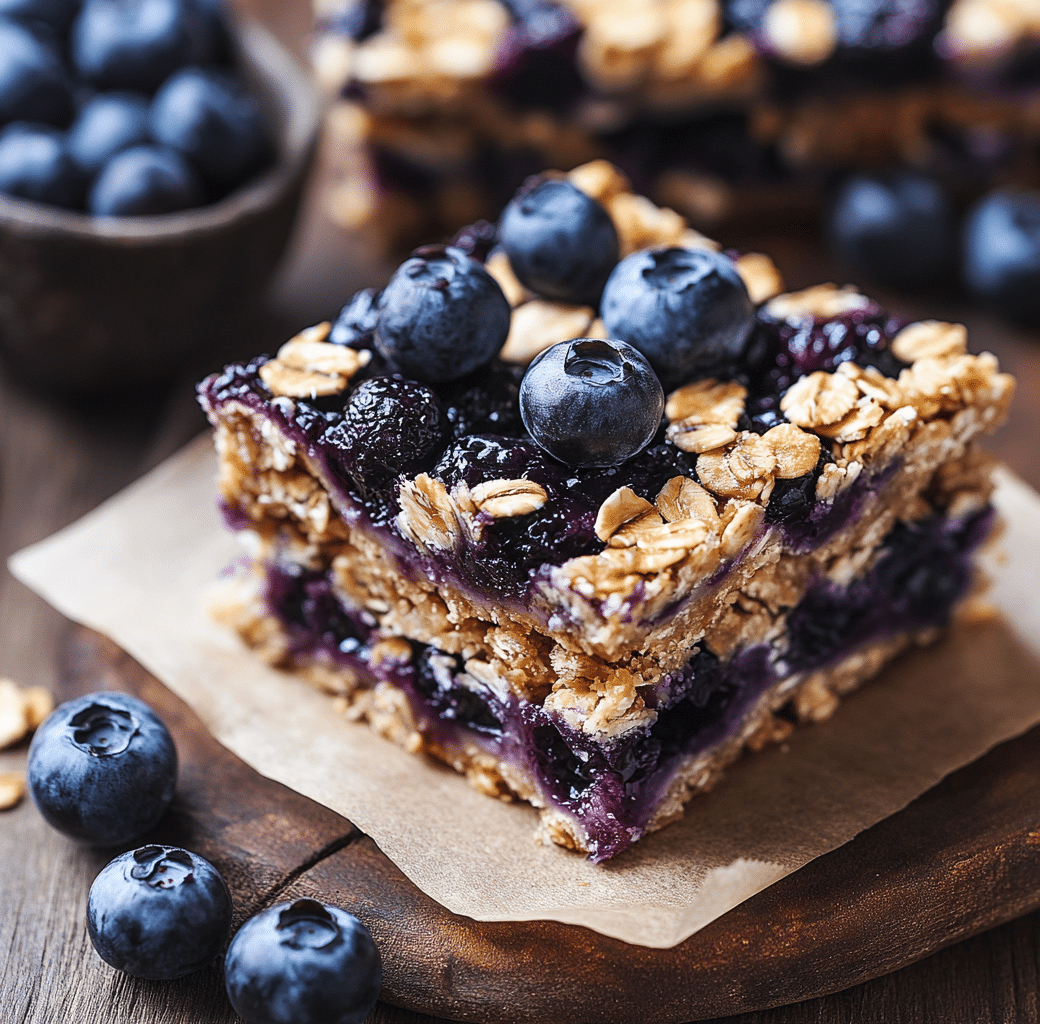 Irresistible Blueberry Oatmeal Bars Recipe 3 Cooking Process