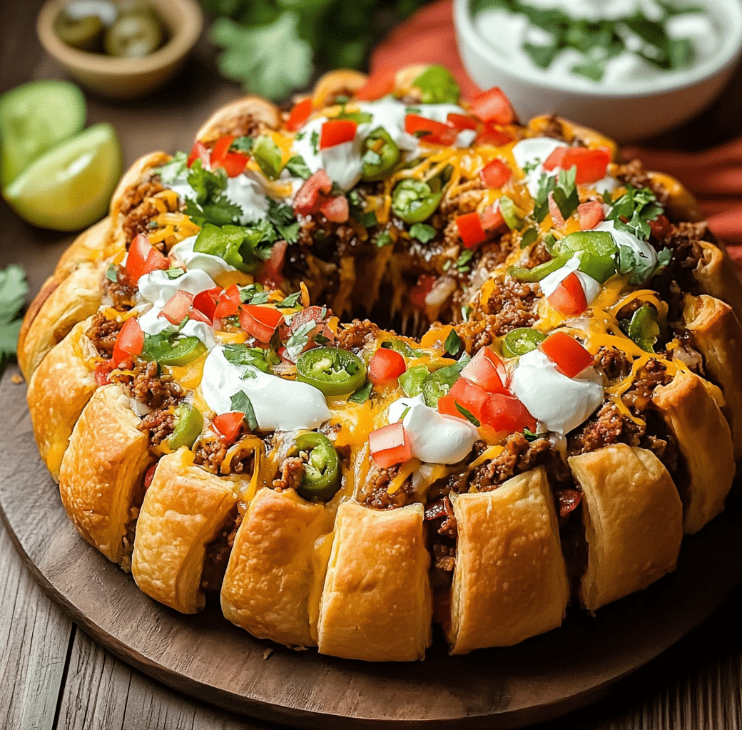 Taco Ring A Delicious Taco Night Twist Taco Ring A Delicious Taco Night Twist