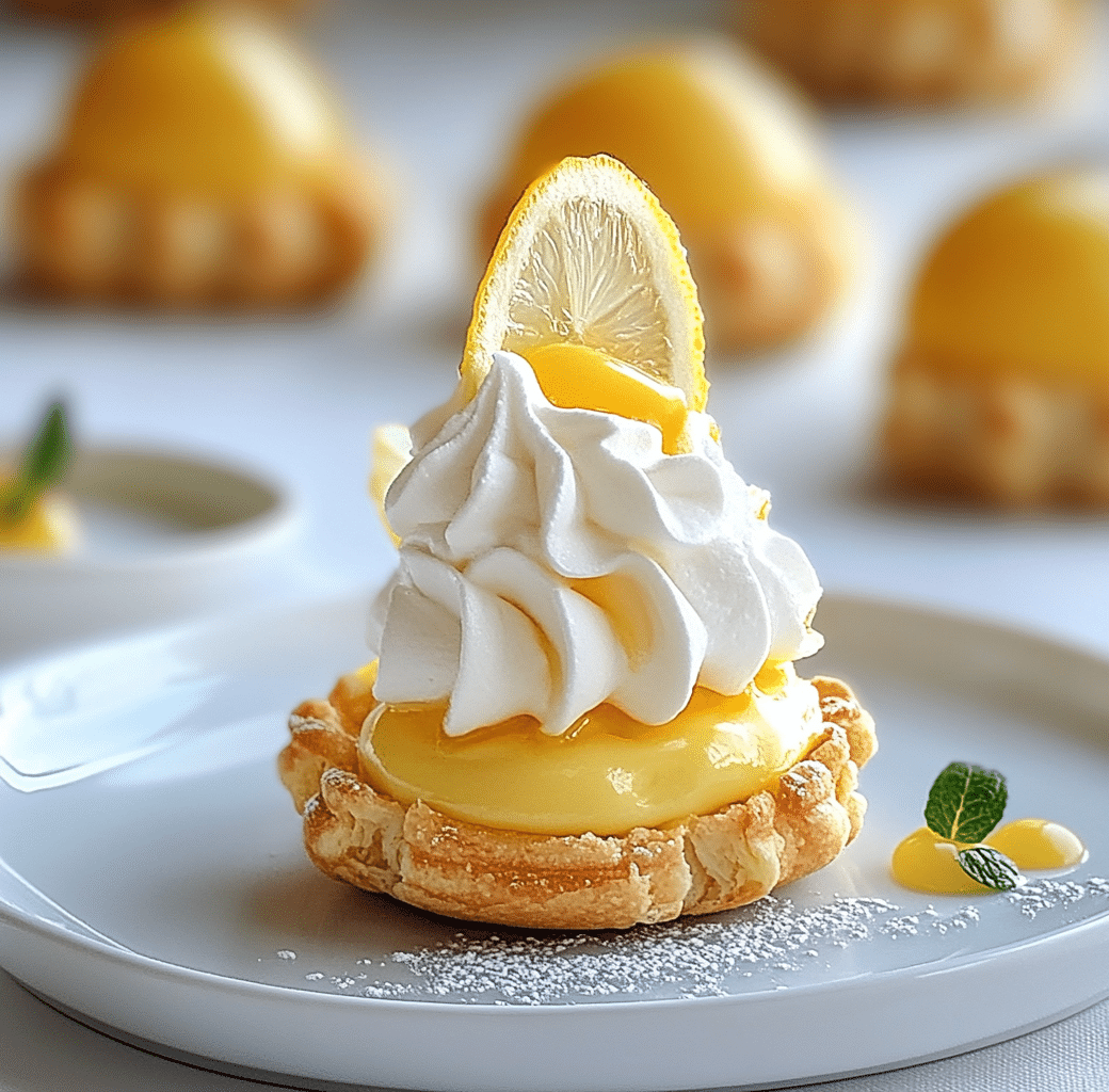 Indulgent Light Choux Pastries Filled with Lemon Cream 5 Recipe Introduction Image