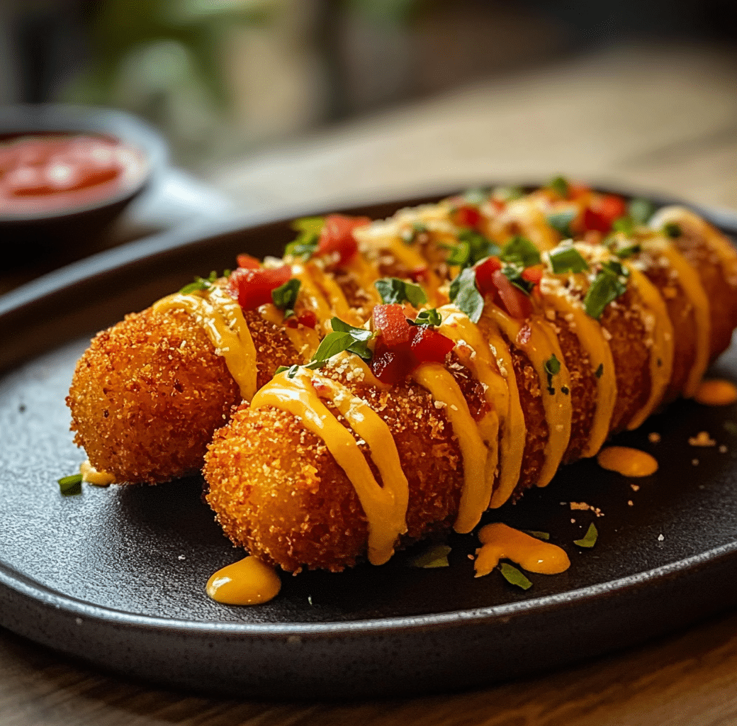 Irresistible Cheese Korean Corn Dogs Recipe 5 Recipe Introduction Image