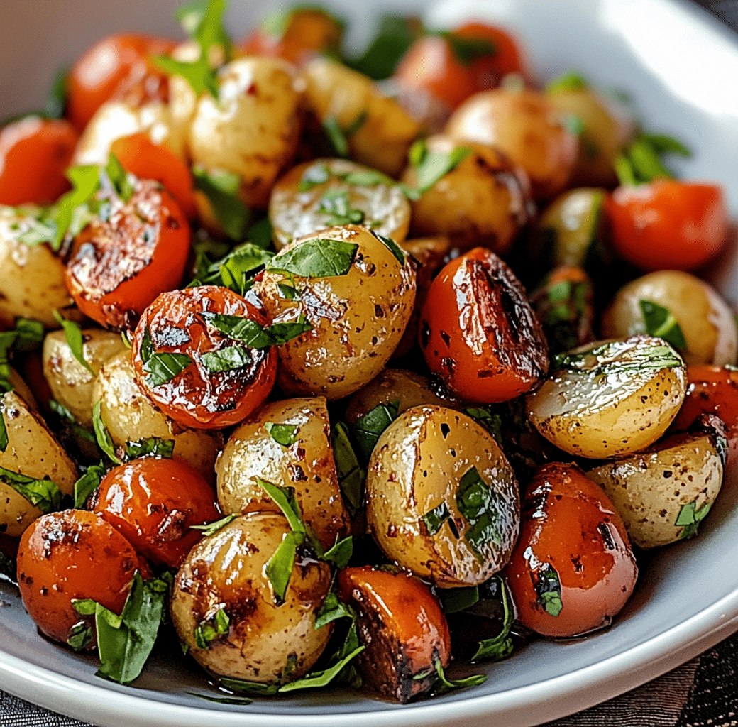Balsamic Potato Salad: A Flavorful Side Dish 5 Recipe Introduction Image