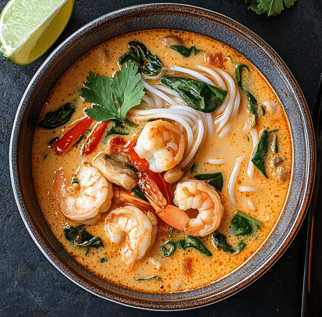 Savor the Exotic Flavors of Thai Shrimp Soup 5 Recipe Preparation Image