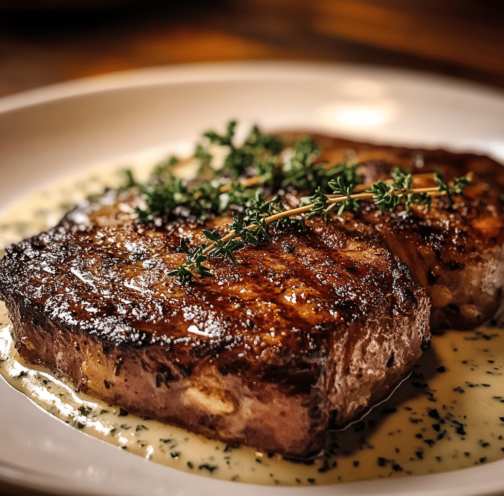 Steak in Creamy Garlic Sauce: A Decadent Dinner Delight 5 Recipe Introduction Image