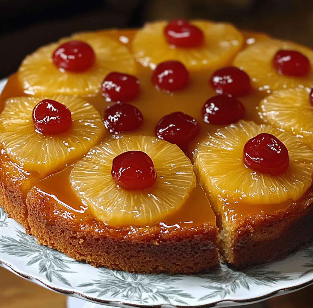 Irresistible Pineapple Upside-Down Cake Recipe 5 Recipe Introduction Image