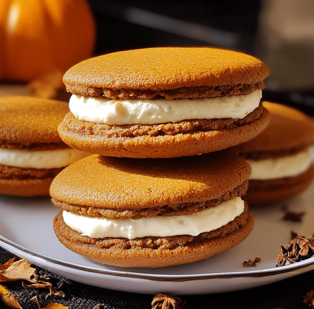 Delicious Pumpkin Whoopie Pies for Fall Indulgence 5 Recipe Introduction Image