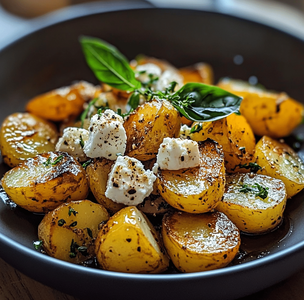 Delicious Baked Feta Potatoes Recipe 6 Cooking Process