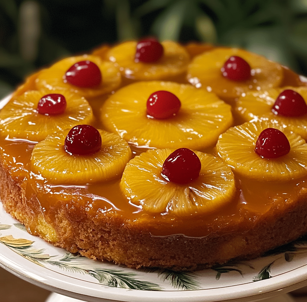 Irresistible Pineapple Upside-Down Cake Recipe 6 Cooking Process