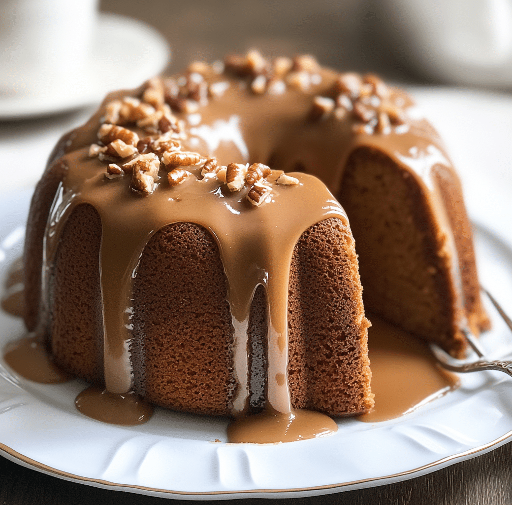Brown Sugar Bundt Cake with Maple Glaze 6 Cooking Process