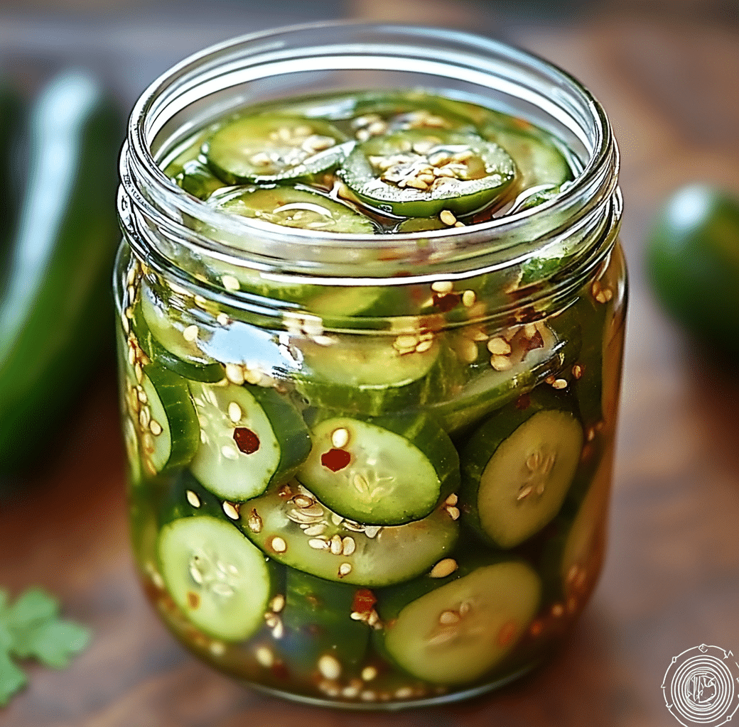 Sweet and Spicy Pickles: A Flavorful Delight 5 Recipe Introduction Image