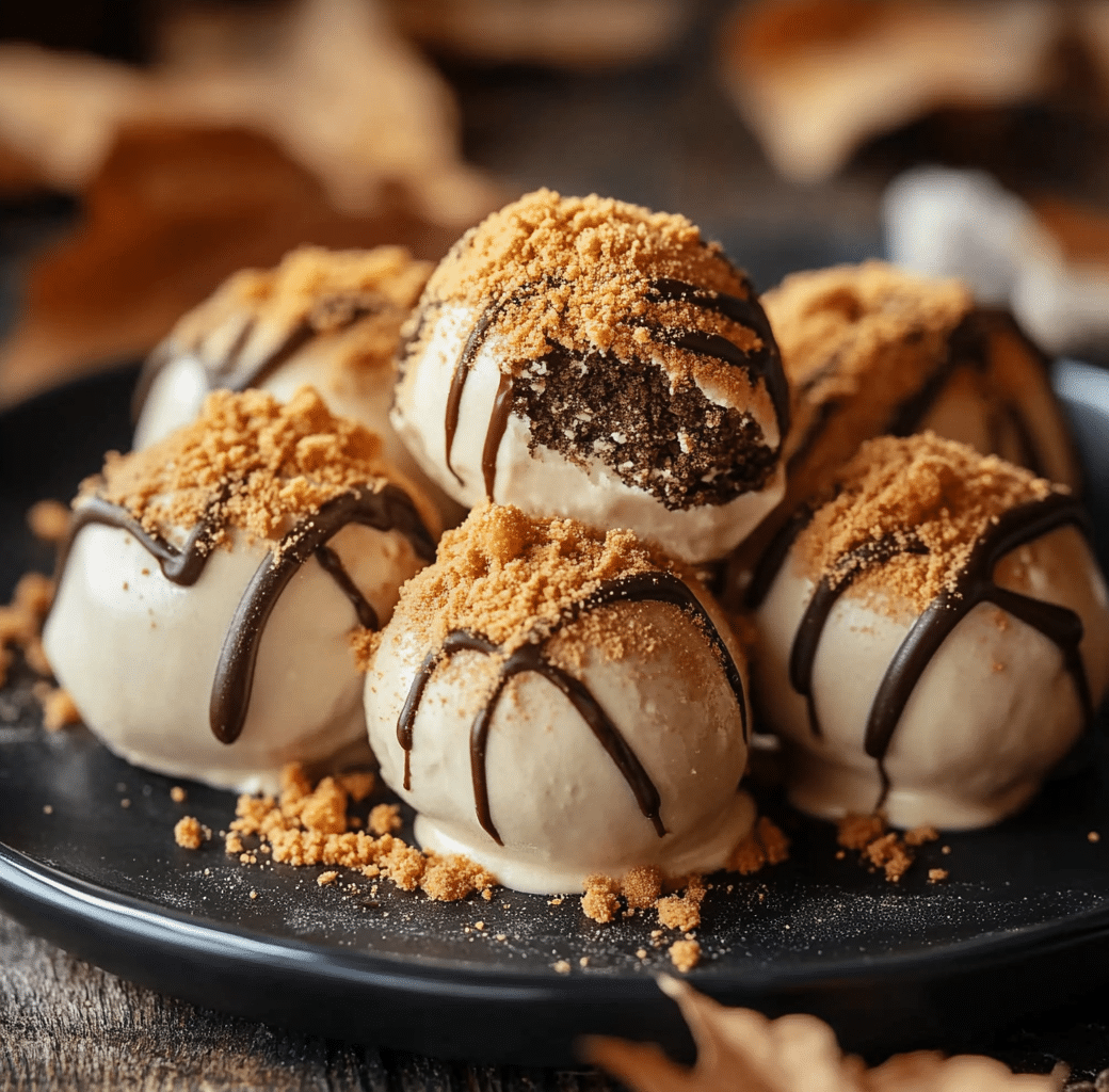 Pumpkin Spice Oreo Truffles Preparation