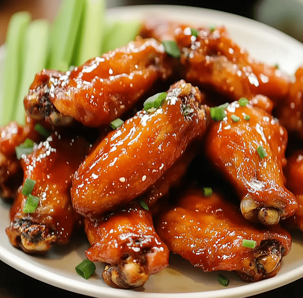 Savory Crock Pot Chicken Wings Recipe 5 Recipe Introduction Image