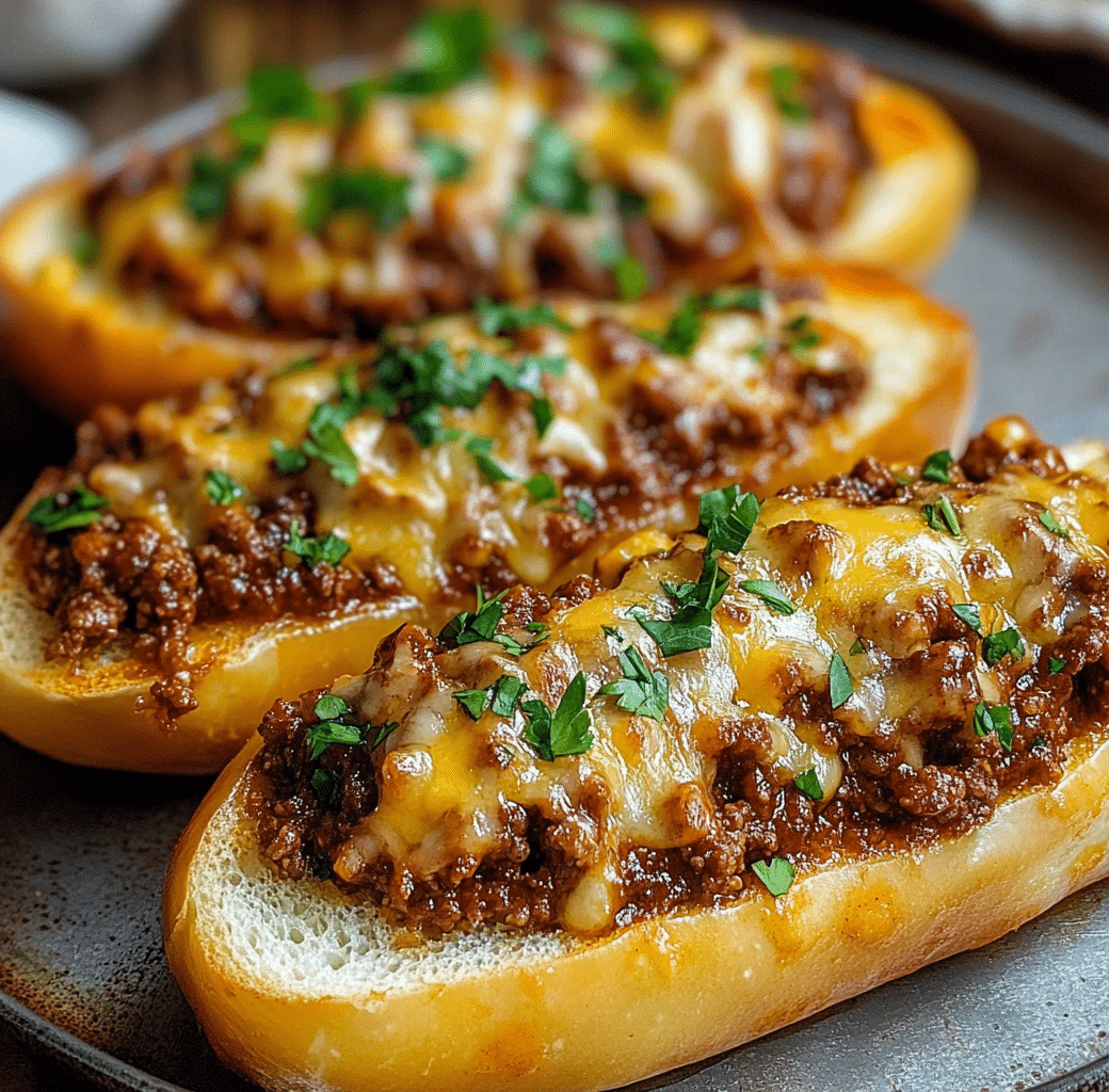 Irresistible Garlic Bread Sloppy Joes Recipe 5 Recipe Introduction Image