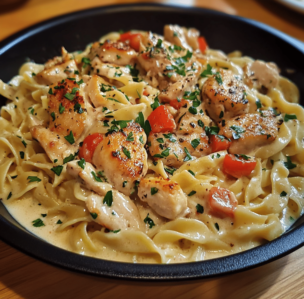 Delicious Chicken Creamy Pasta Pot Recipe 5 Recipe Introduction Image