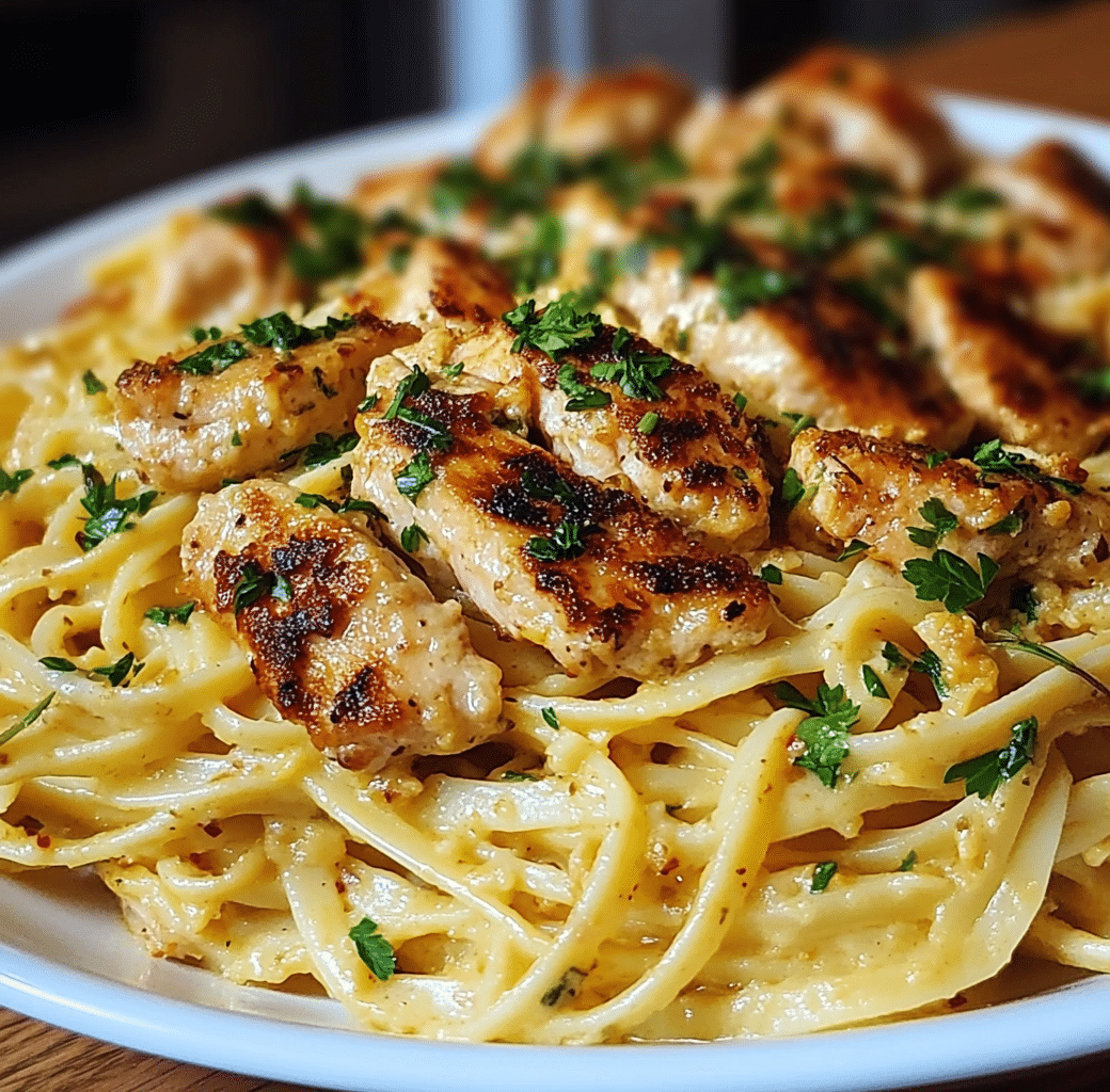 Creamy Velveeta Chicken Linguine Delight 5 Recipe Introduction Image