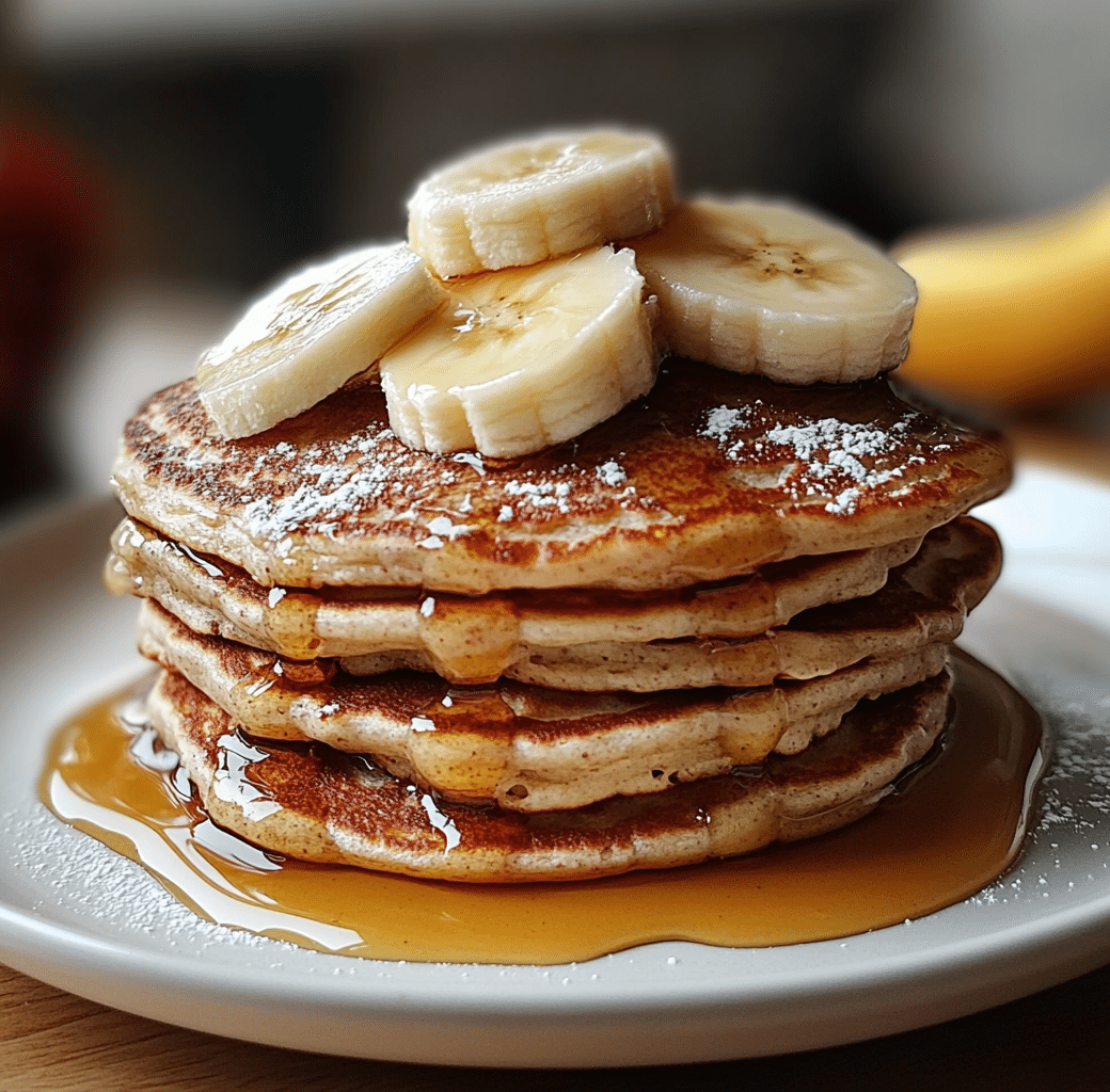 Fitness Protein Pancakes with Banana Recipe 5 Recipe Introduction Image