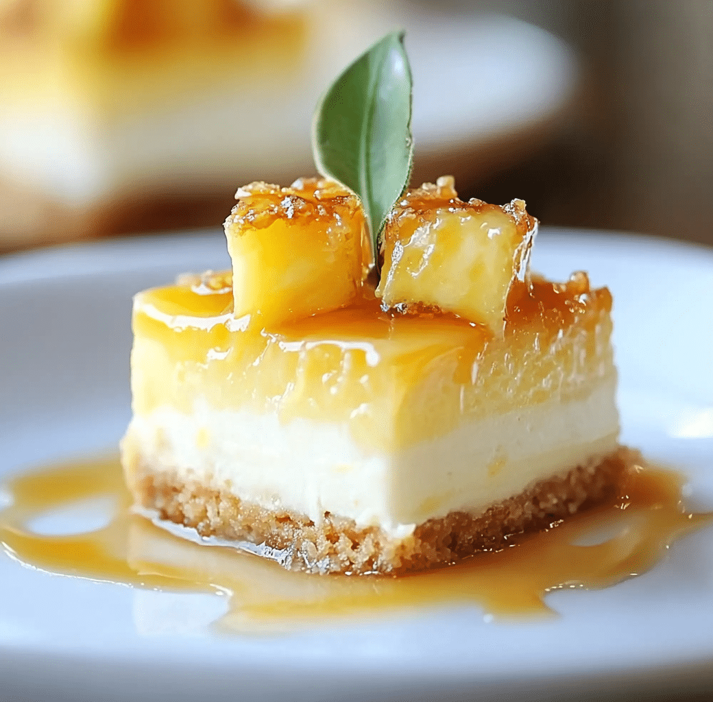 Delicious Mini Pineapple Upside-Down Cheesecakes 5 Recipe Introduction Image