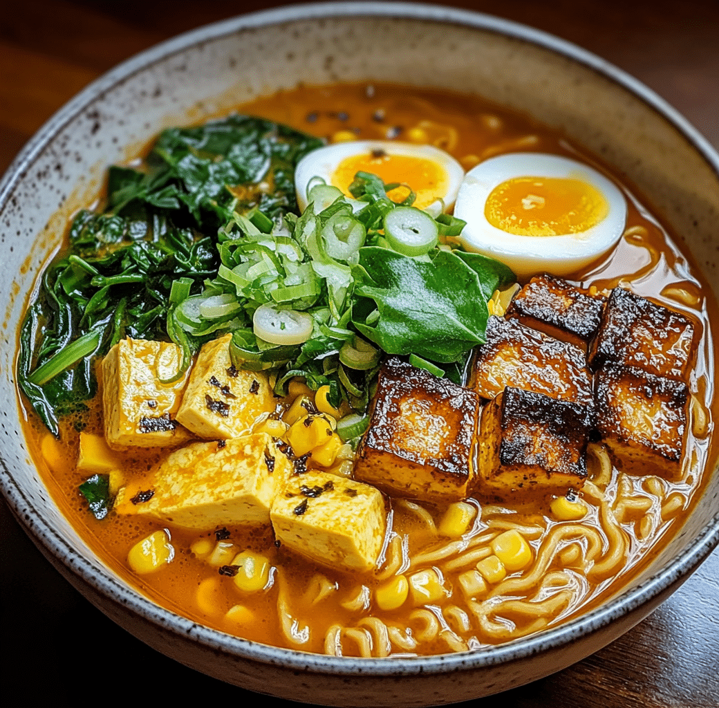 Delicious Pumpkin Miso Ramen with Crispy Sage 5 Recipe Introduction Image
