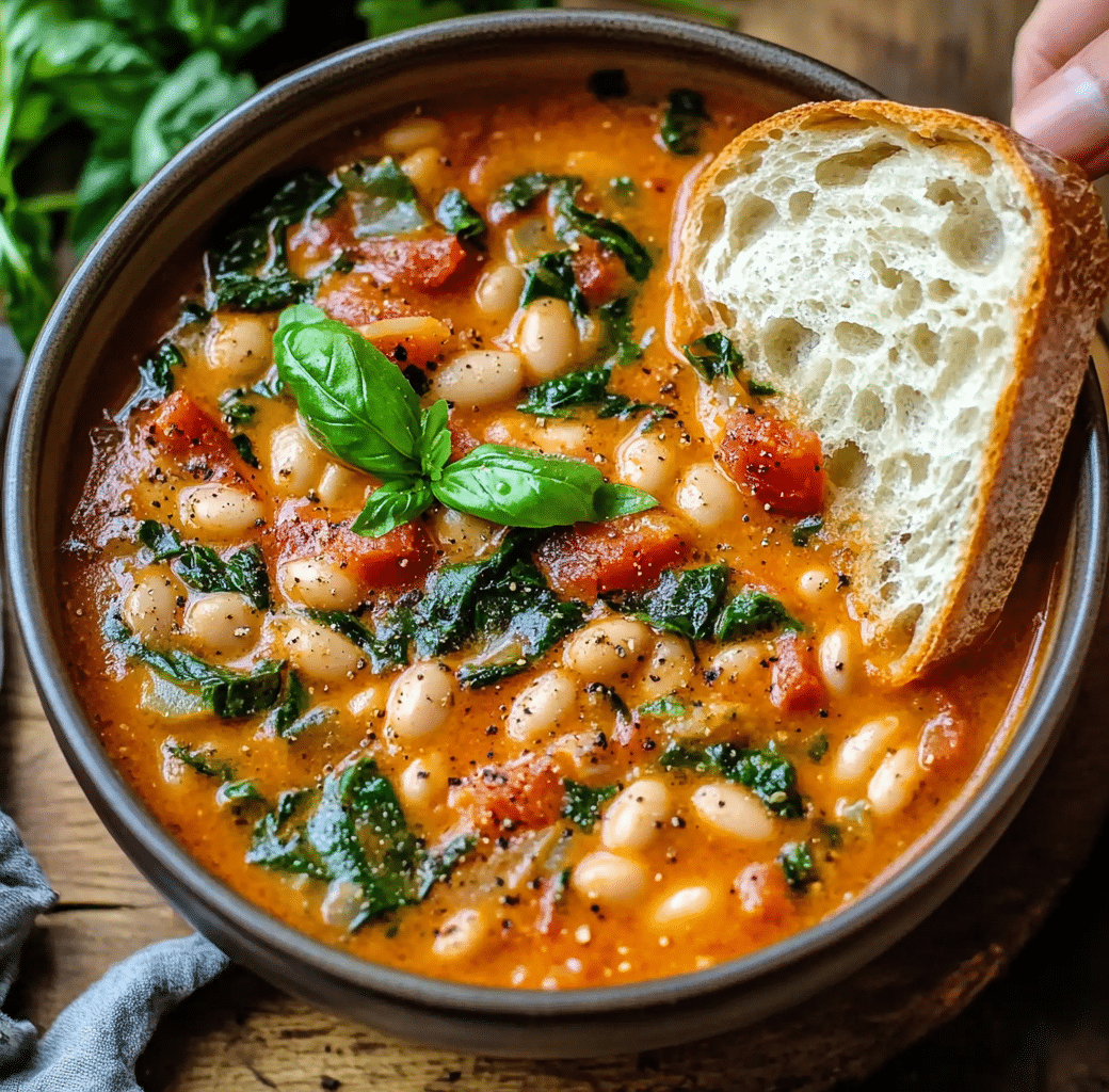 Creamy Tomato White Bean Stew - A Quick Delight 5 Recipe Introduction Image