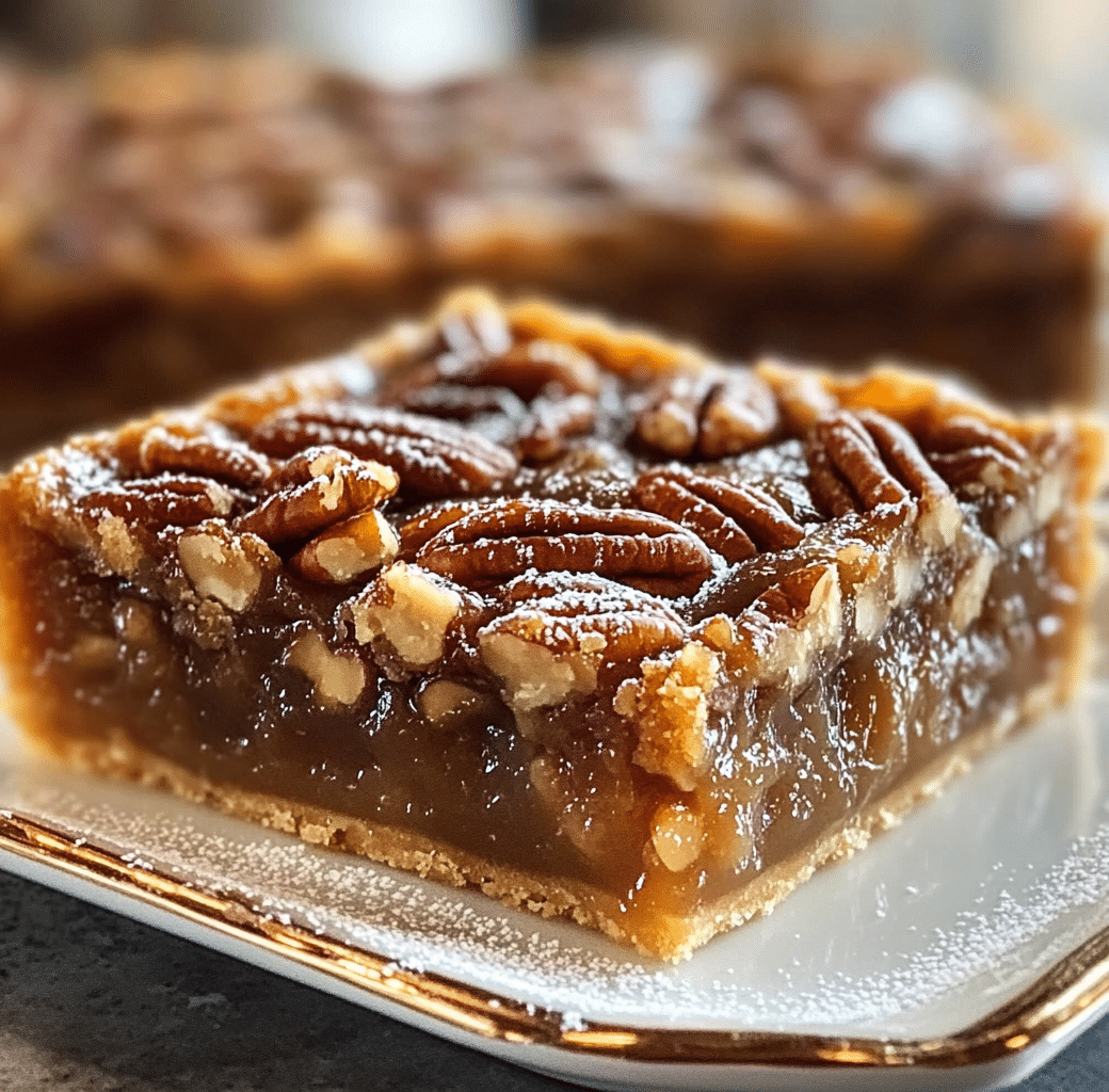 Lazy Girl Pecan Pie Bars: Easy & Delicious Treat 5 Recipe Introduction Image