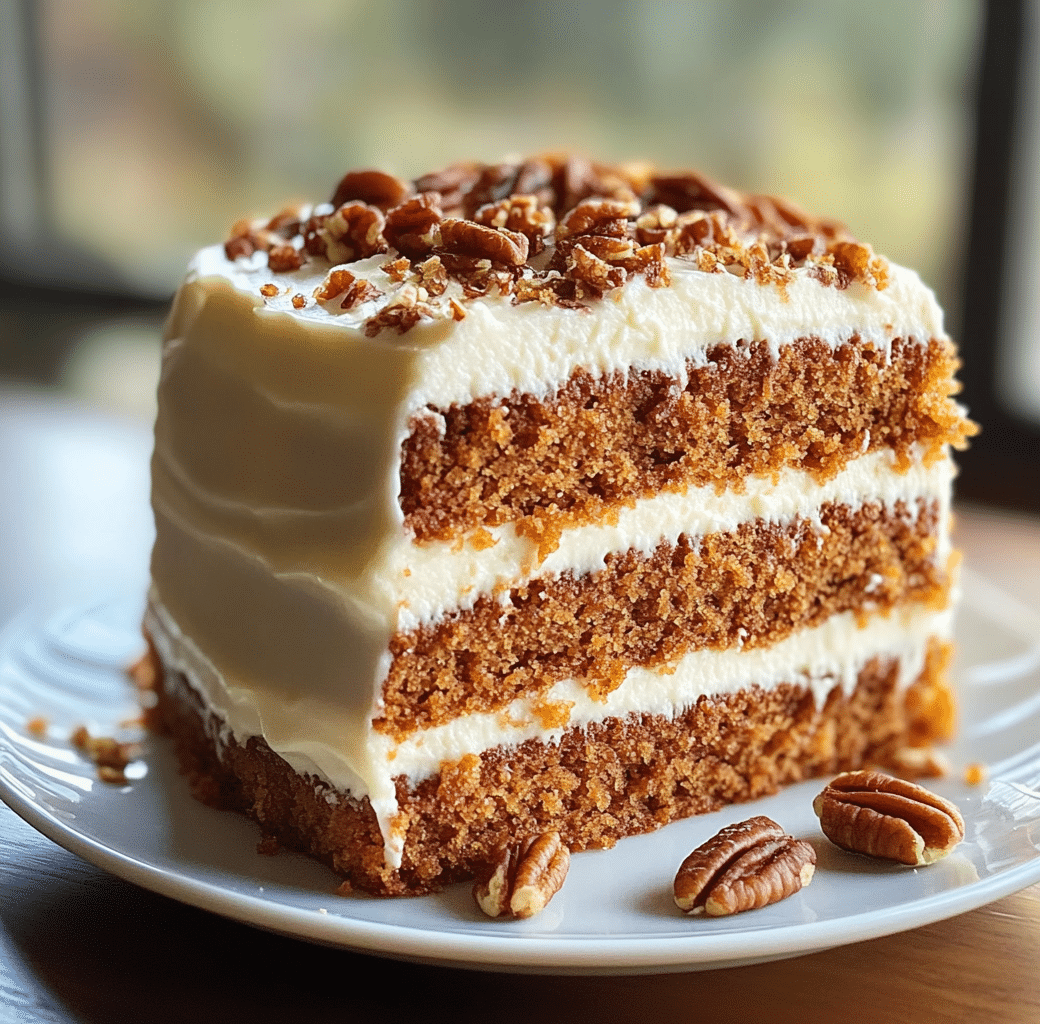 Honey Bun Carrot Layer Cake with Cream Cheese Frosting 5 Recipe Introduction Image