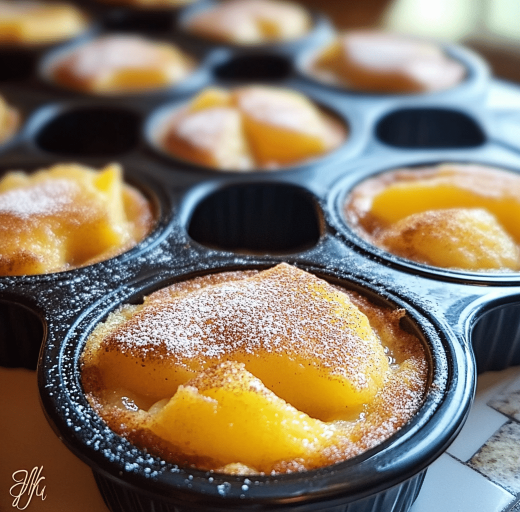 Irresistible Mini Peach Cobblers Recipe 5 Recipe Introduction Image