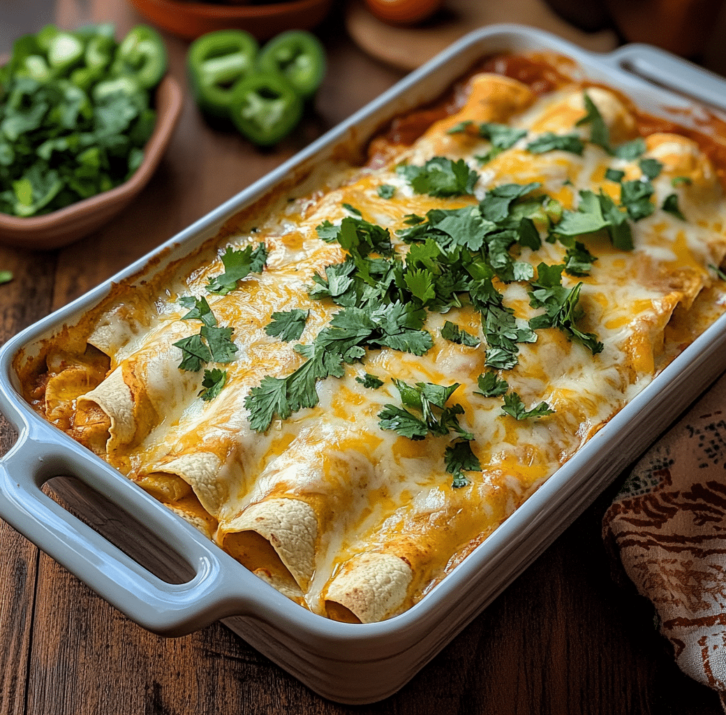 Delicious Cream Cheese Enchiladas Recipe to Savor 5 Recipe Introduction Image