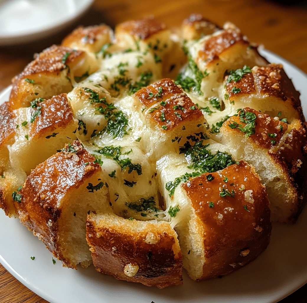 Cheesy Garlic Pull-Apart Bread: A Delightful Treat 5 Recipe Introduction Image