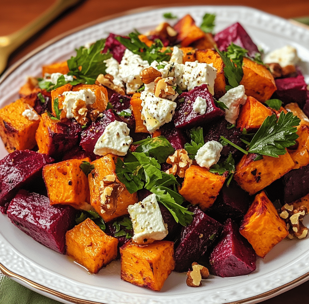 Autumn Harvest Beet & Sweet Potato Salad Recipe 6 Cooking Process
