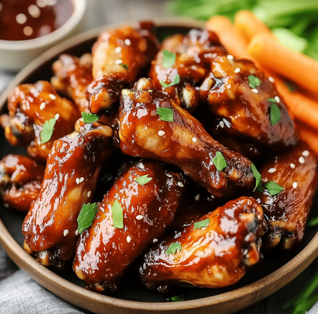 Savory Crock Pot Chicken Wings Recipe 6 Cooking Process