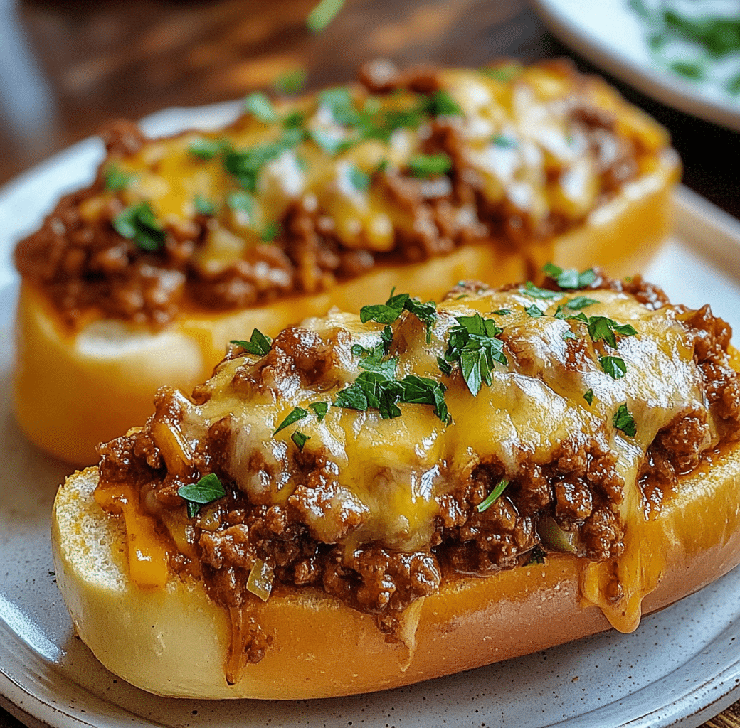 Irresistible Garlic Bread Sloppy Joes Recipe 6 Cooking Process