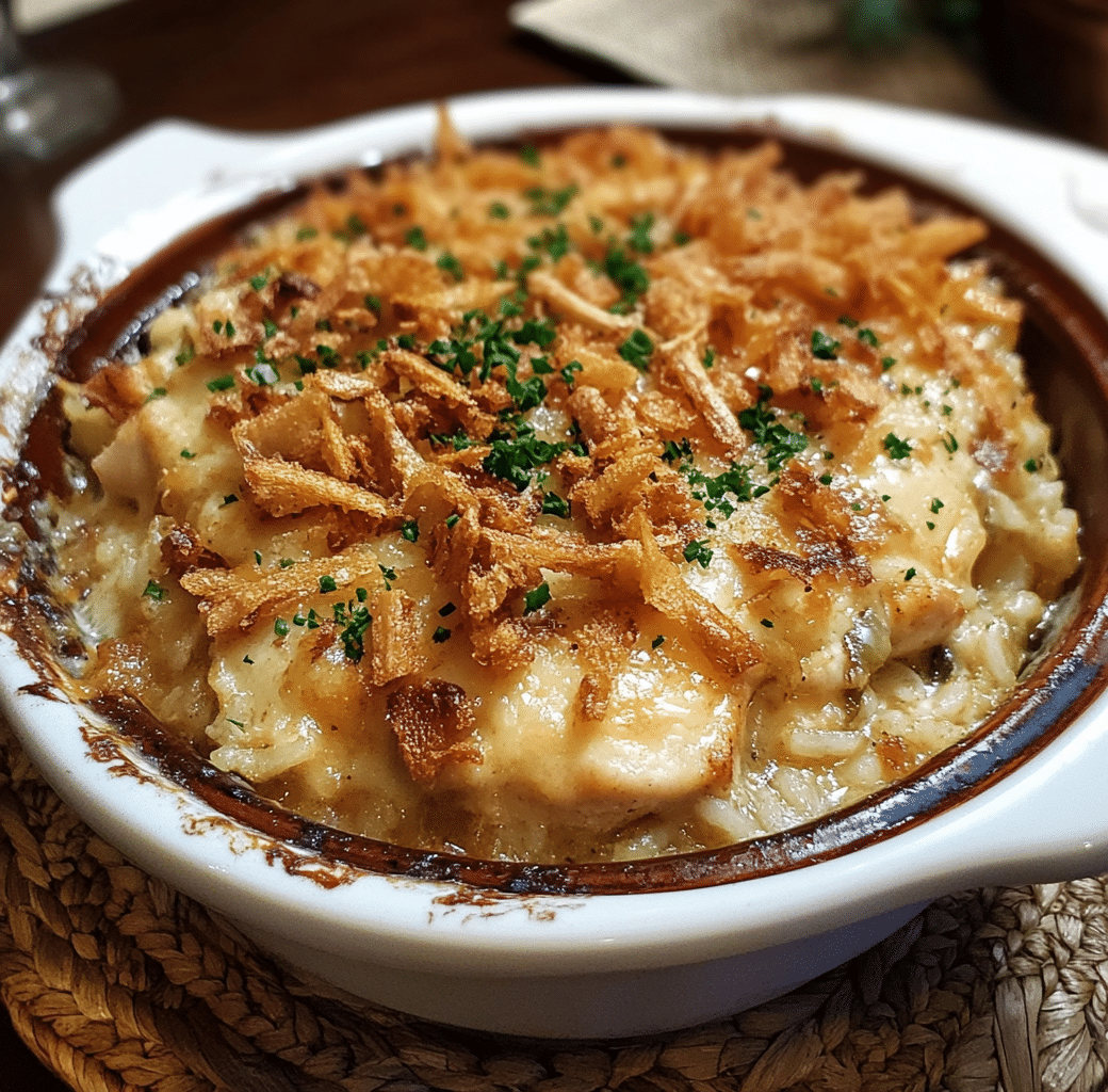 Creamy French Onion Chicken: A Cozy Comfort Meal 6 Cooking Process