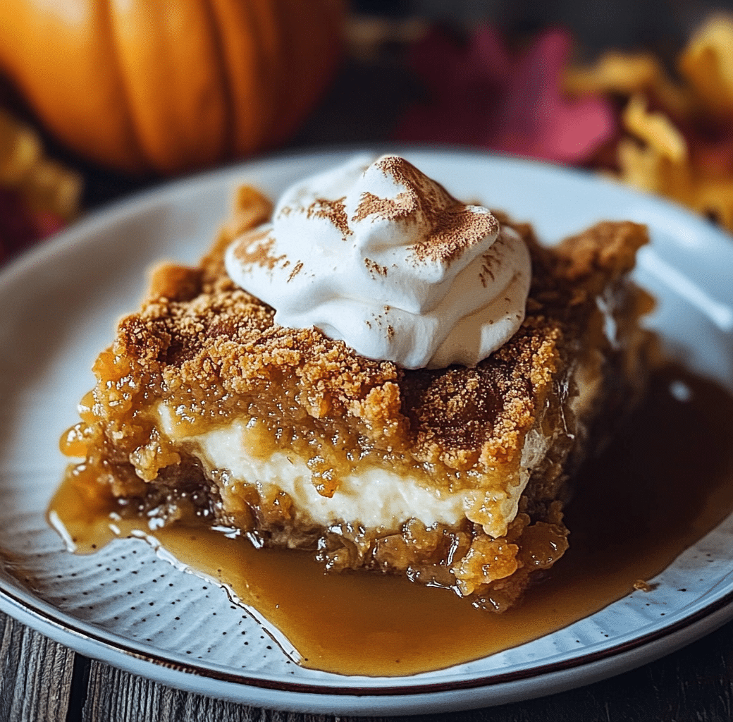 Cooking Process for Pumpkin Dump Cake