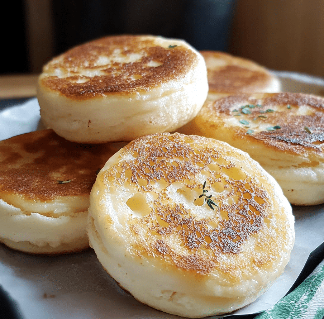 Cooking Process of English Muffins